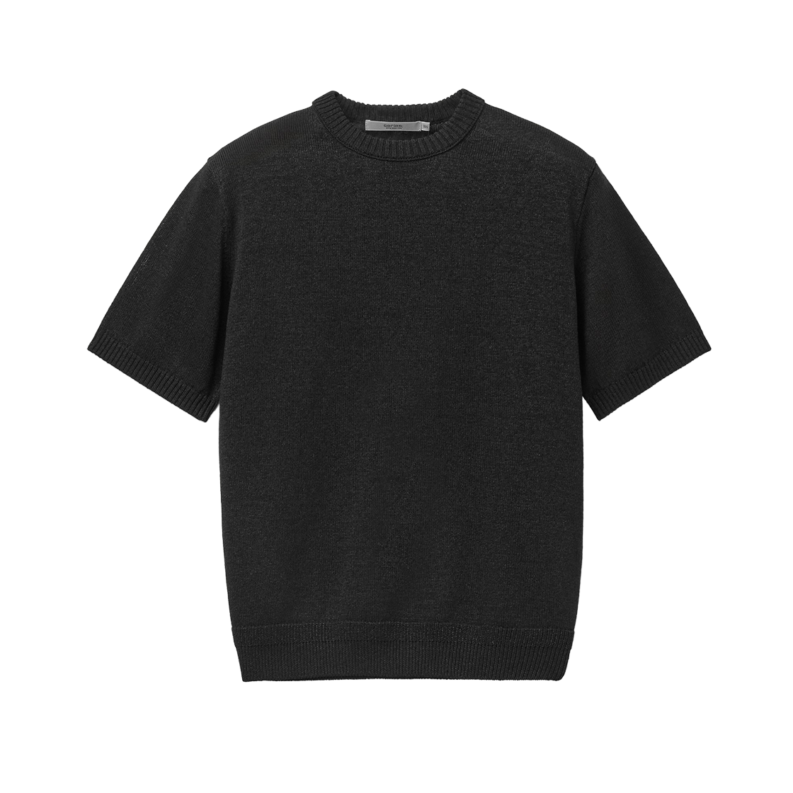 시리즈 페이퍼얀 크루넥 스웨터 블랙(SERIES Paper Yarn Crewneck Sweater Black)