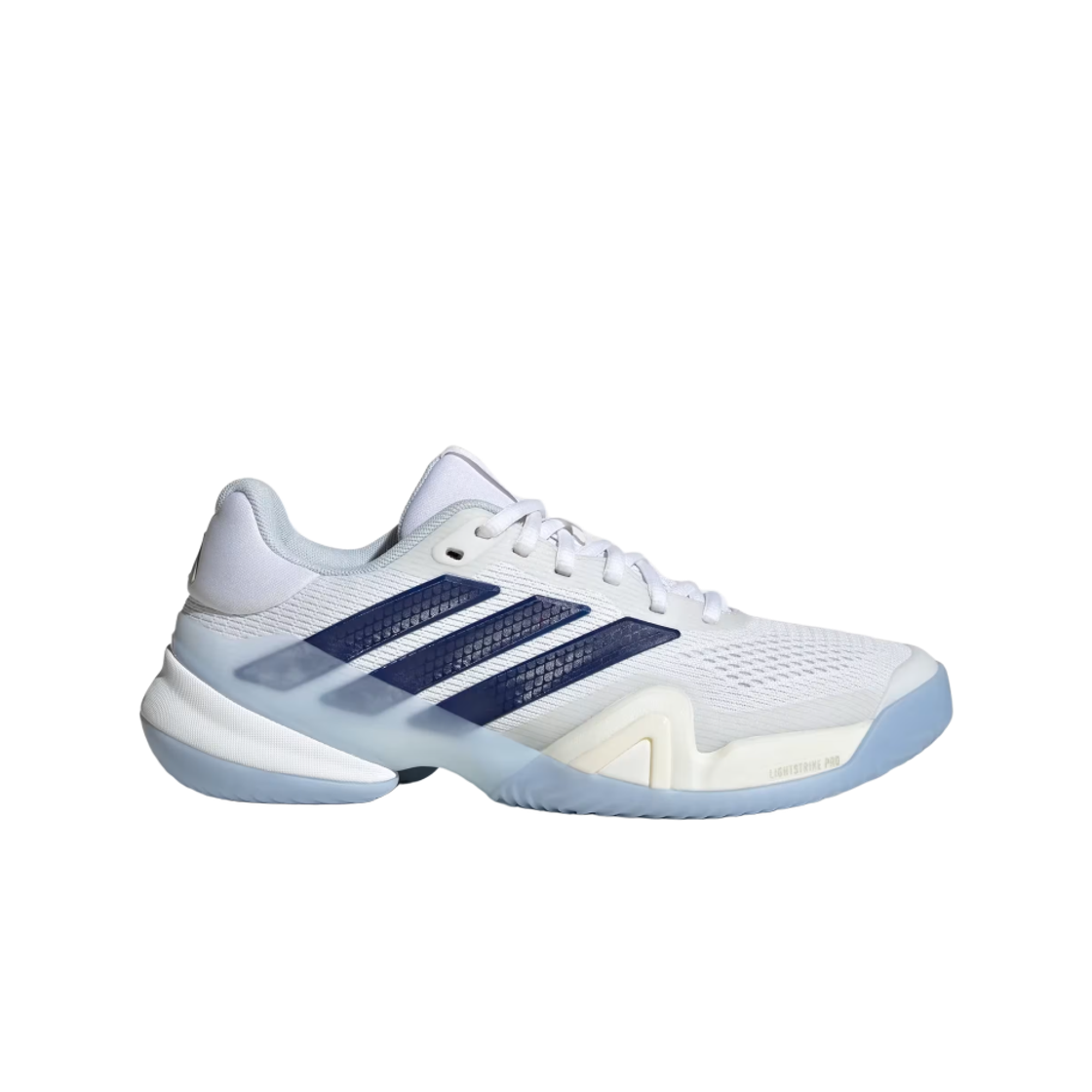 (W) 아디다스 바리케이드 14 클라우드 화이트 사이버 메탈릭((W) Adidas Barricade 14 Cloud White Cyber Metallic) - 1