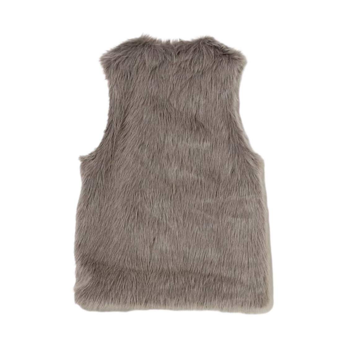(W) 비밍 바이 빔즈 포우 퍼 베스트 그레이((W) B:Ming By Beams Faux Fur Vest Grey) - 2