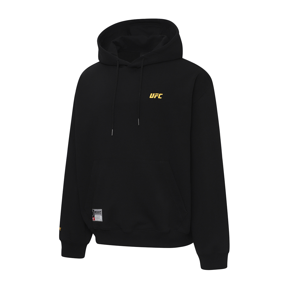 유에프씨 스포츠 포스 메가핏 후드티 블랙 U2HDX1103BK(UFC SPORT Force Mega Oversized Fit Hoodie Black) - 2