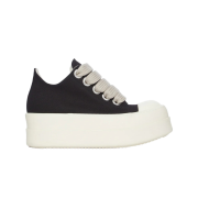 Rick Owens Mega Bumper Jumbolace Low Sneakers Black Milk