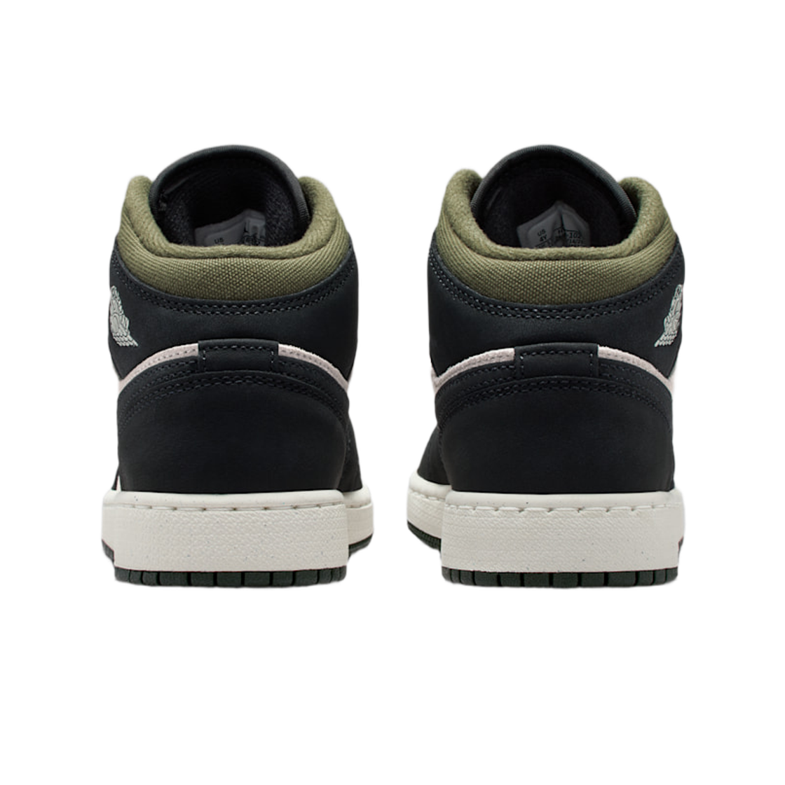 (GS) 조던 1 미드 라이트 오어우드 브라운 미디움 올리브((GS) Jordan 1 Mid Light Orewood Brown Medium Olive) - 3