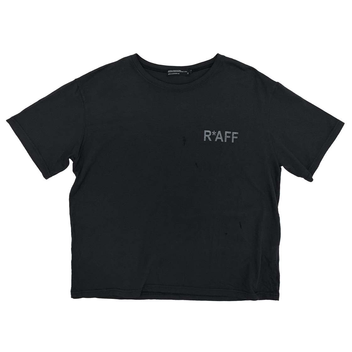 선데이오프클럽 라프 빈티지 크롭 티셔(Sundayoffclub R*AFF Vintage Cropped T-shirt)