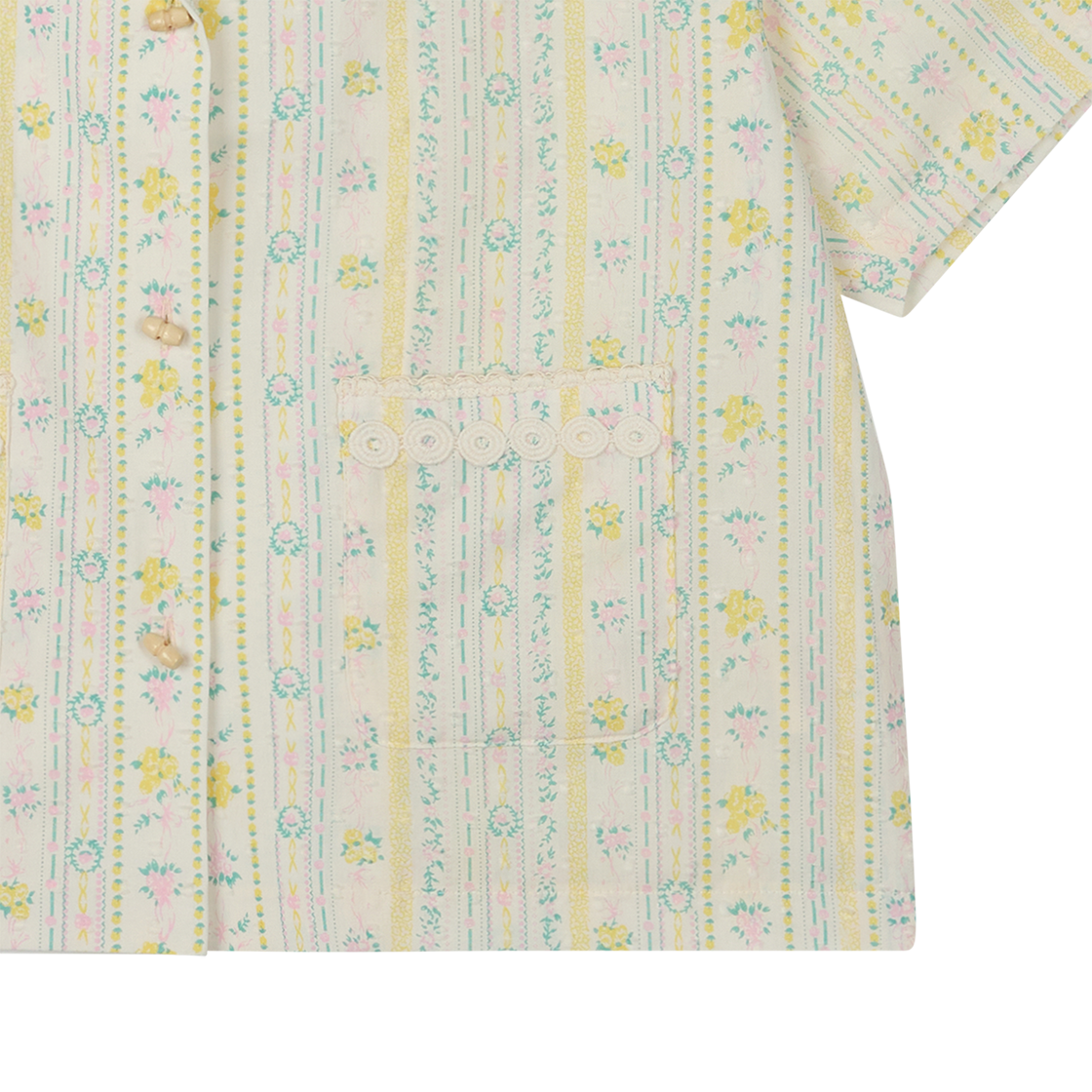 영 앤 생 우먼 옐로우 코드 숏 셔츠 옐로우 - 26SS(Young N Sang Women Yellow Cord Short Shirts Yellow - 26SS) - 6