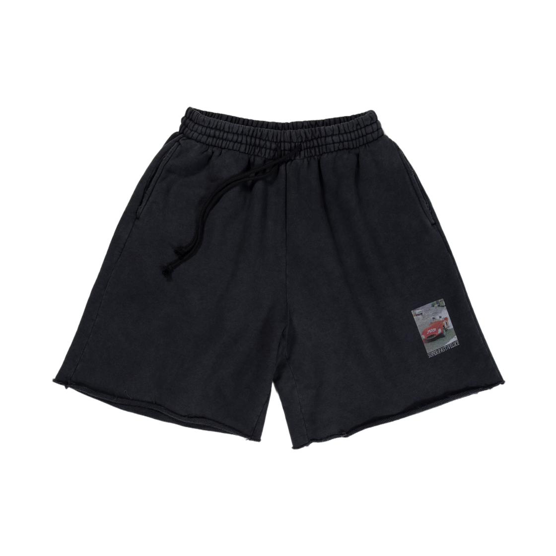 슈퍼벨로체 밀리아 스웻 쇼츠 다크 차콜(SUPERVELOCE Miglia Sweatshorts Dark Charcoal)