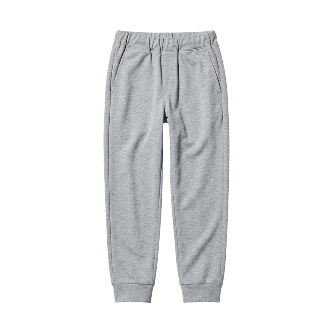 465163-02 (Kids) Uniqlo Ultra Stretch Active Jogger Pants Light Gray - JP