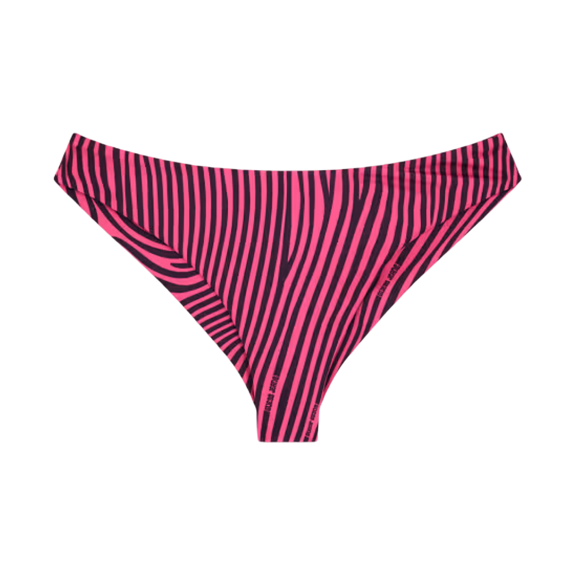 (W) 게스 진 x 히스테릭 글래머 브라질리언 비키니 바텀 푸시아((W) GUESS Jeans x Hysteric Glamour Brazilian Bikini Bottoms Fuchsia) - 1
