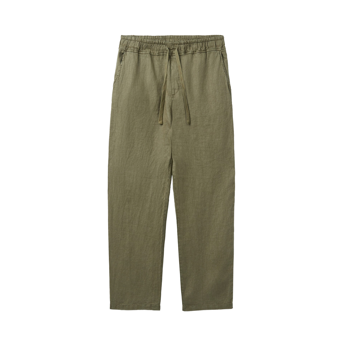 시리즈 크로슬리 린넨 팬츠 카키(SERIES Crossley Linen Pants Khaki) - 1