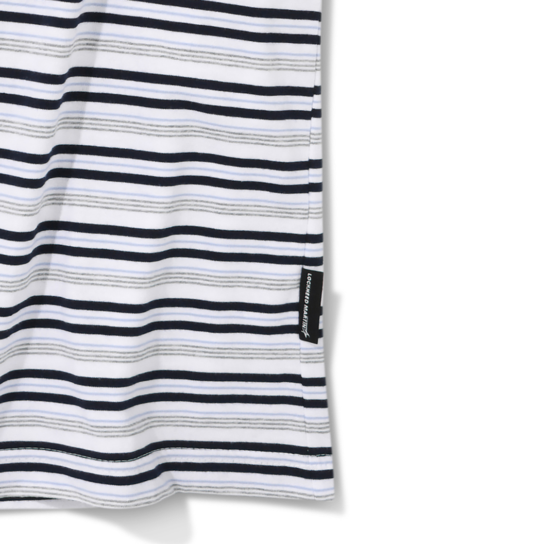 록히드마틴 멀티 스트라이프 티셔츠 화이트(LOCKHEED MARTIN Multi Stripe Ts White) - 6