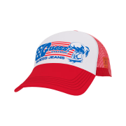 GUESS Jeans x Hysteric Glamour Baseball Hat Red Multi