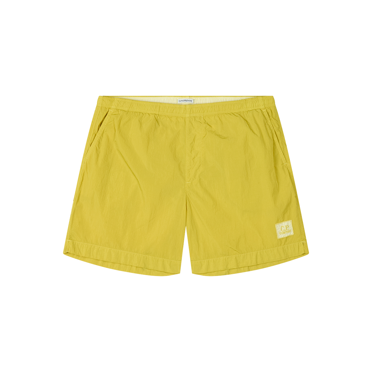 C.P. 컴퍼니 에코 크롬 R 스윔 쇼츠 앤티크 모스 - 26SS(C.P. Company Eco Chrome R Swim Shorts Antique Moss - 26SS)