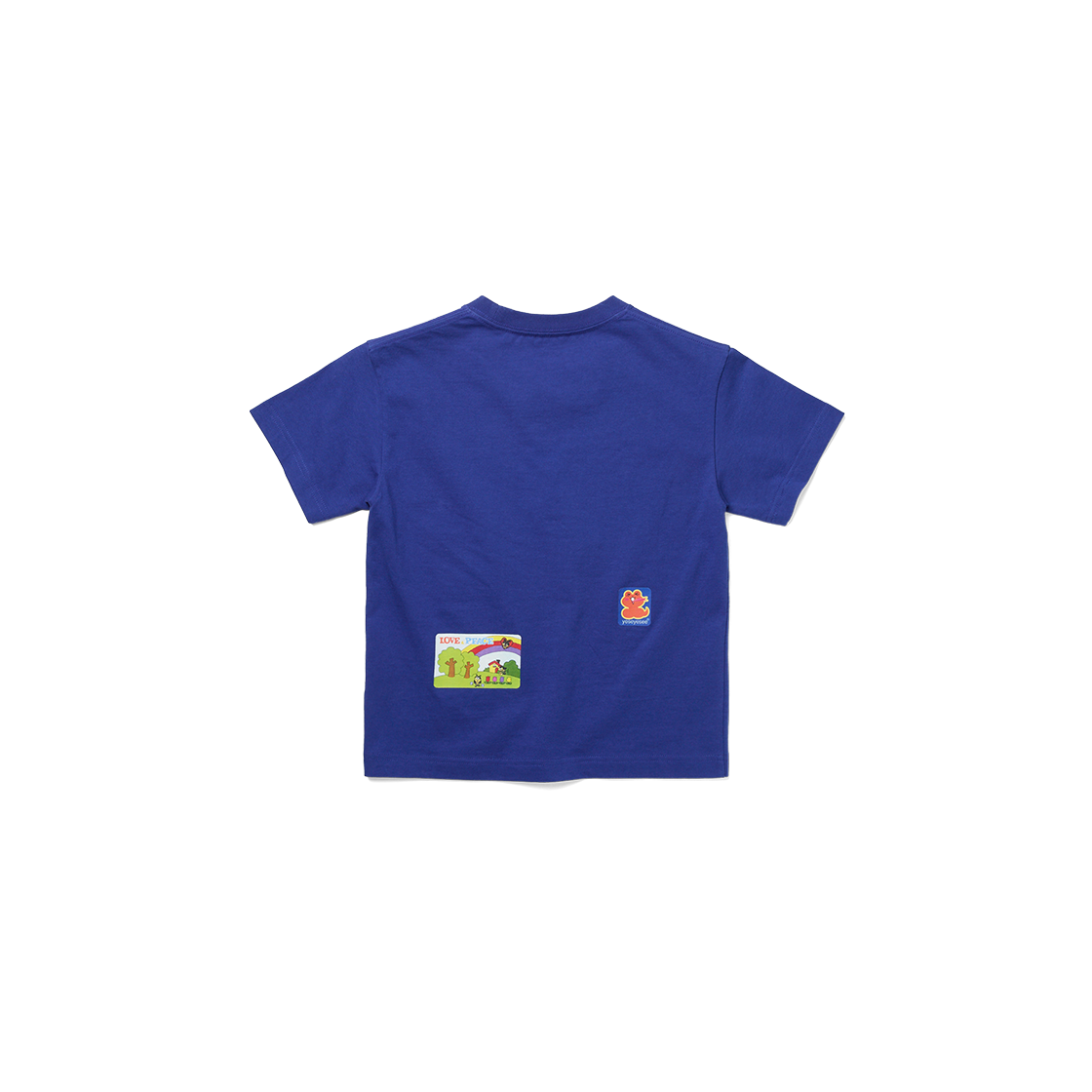 [더블적립] 예스아이씨 예스 덤프 스티커 키즈 티셔츠 블루([더블적립] YESEYESEE Y.E.S Dump Sticker Kids Tee Blue) - 2