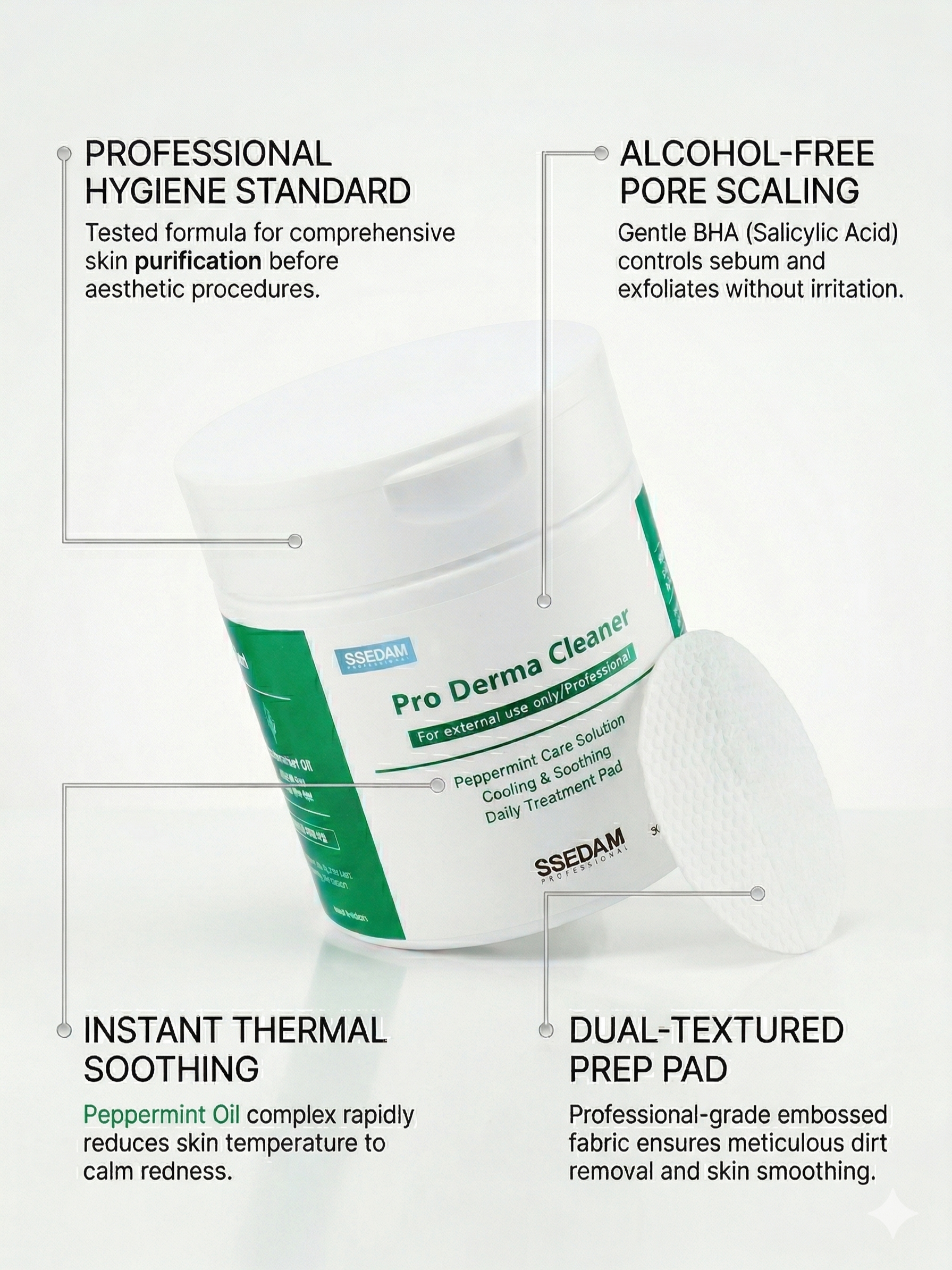 [KREAM단독] SSEDAM Pro Derma Pocket Pad, [KREAM단독] SSEDAM Pro Derma Cleaner 착용 스타일 - 2