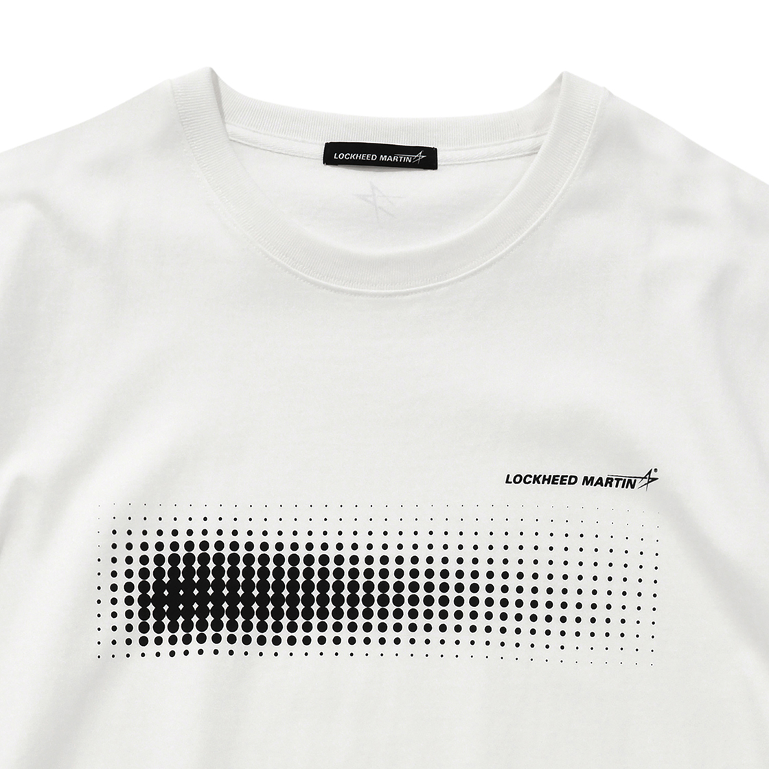 록히드마틴 닷츠 그래픽 프린티드 TS 오프화이트(LOCKHEED MARTIN Dots Graphic Printed Ts Off White) - 3