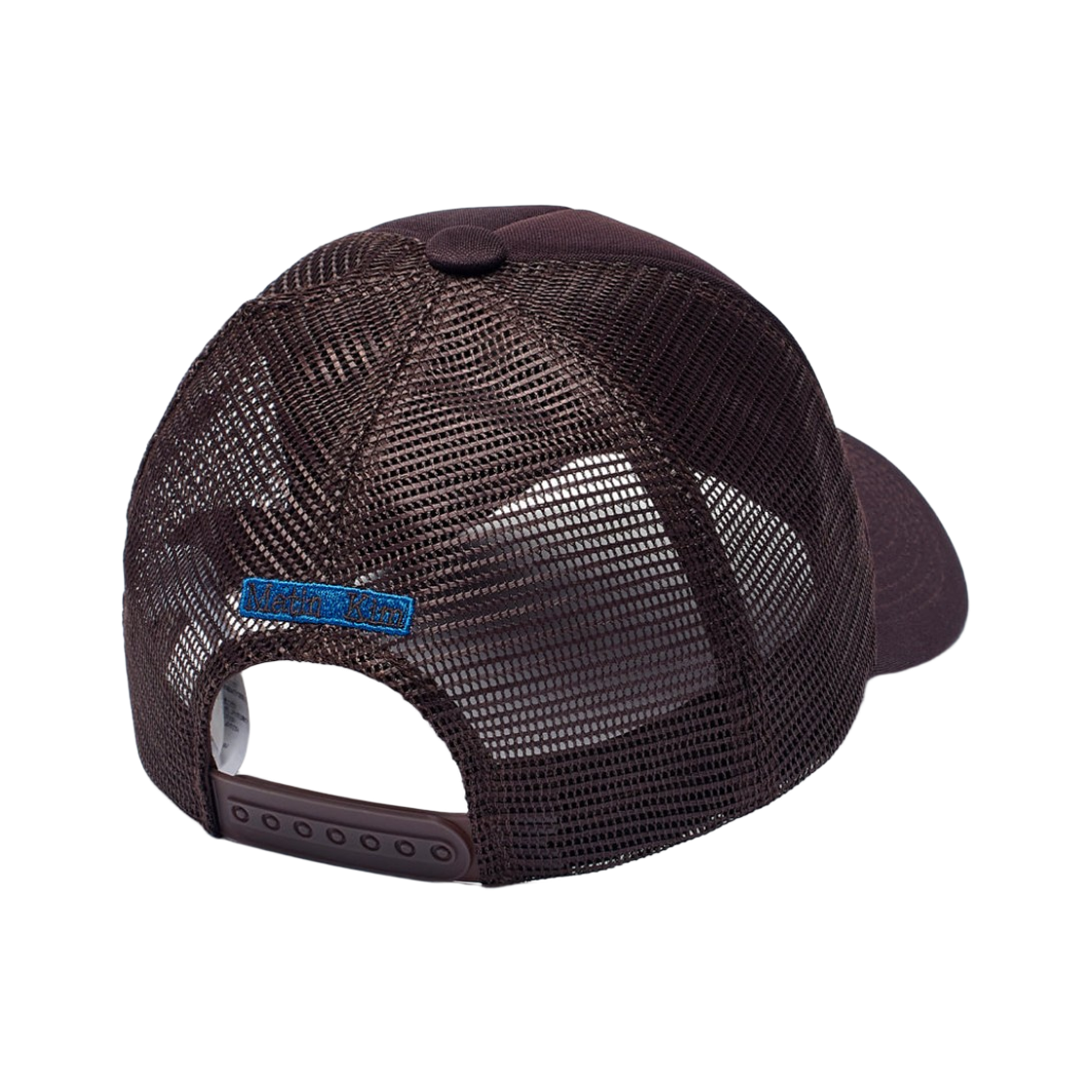 마뗑킴 마뗑 메쉬 트러커 볼캡 브라운(Matin Kim Matin Mesh Trucker Ball Cap in Brown) - 3