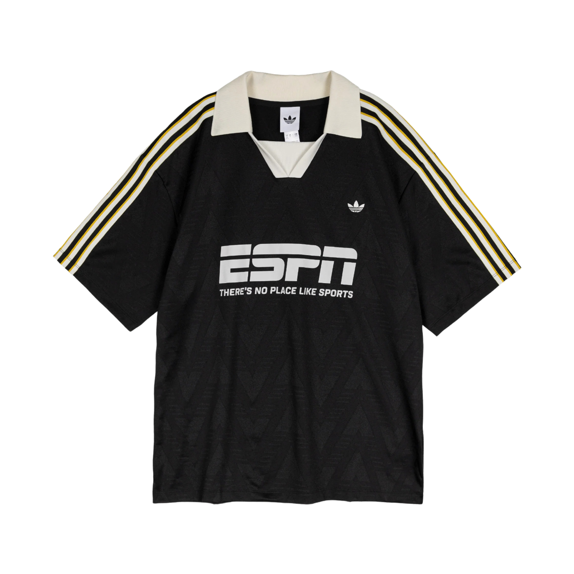 KC9107 (W) Adidas Football Jersey Sponsor Black - US Sizing