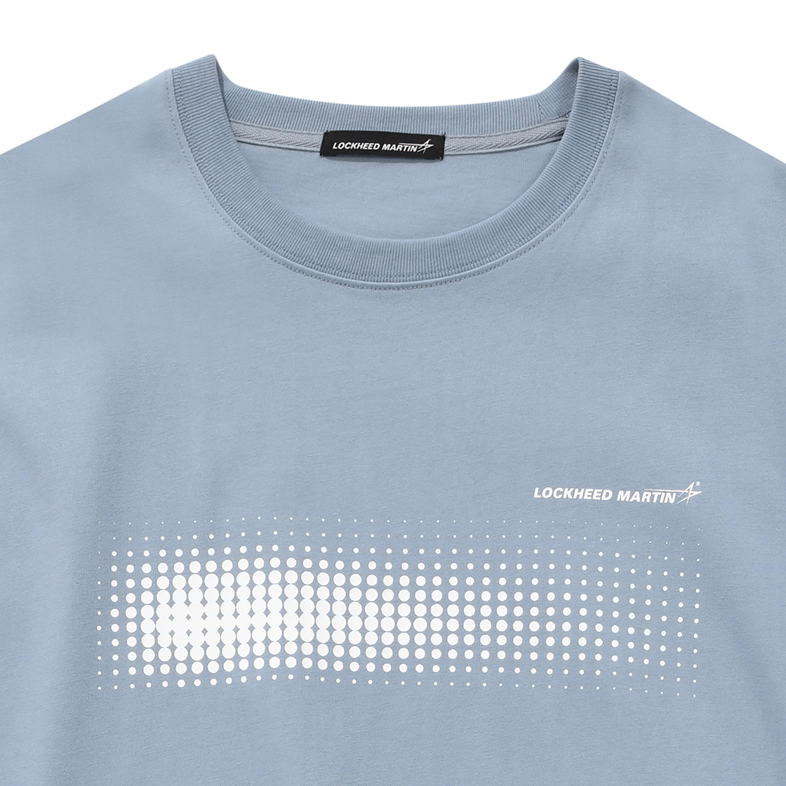 록히드마틴 닷츠 그래픽 프린티드 TS 블루(LOCKHEED MARTIN Dots Graphic Printed TS Blue) - 3
