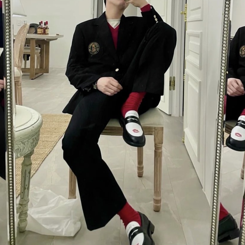 PENNY PLATE Men Loafer Kiee Low 착용 스타일