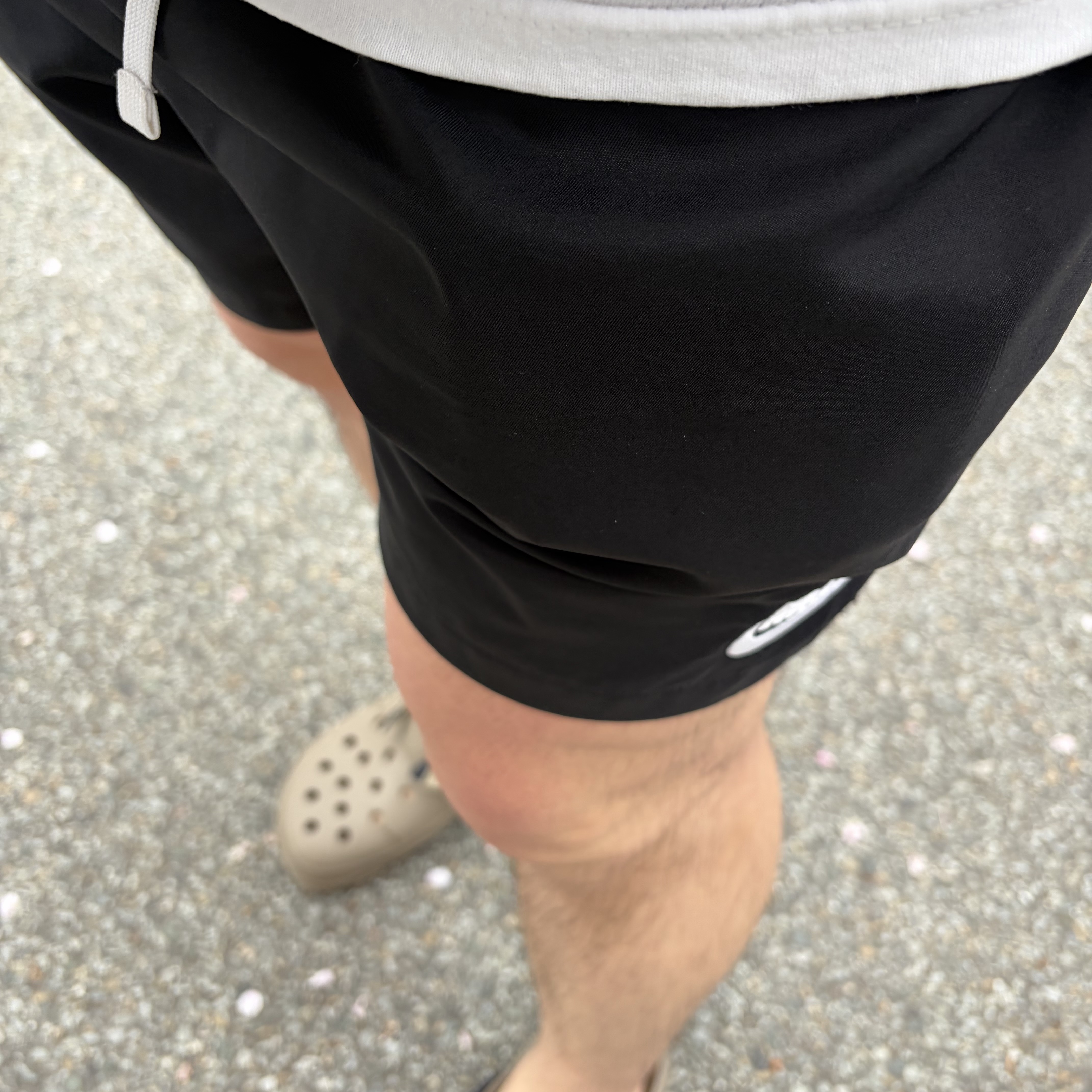 Nike NSW Woven Shorts Black - Asia 착용 스타일