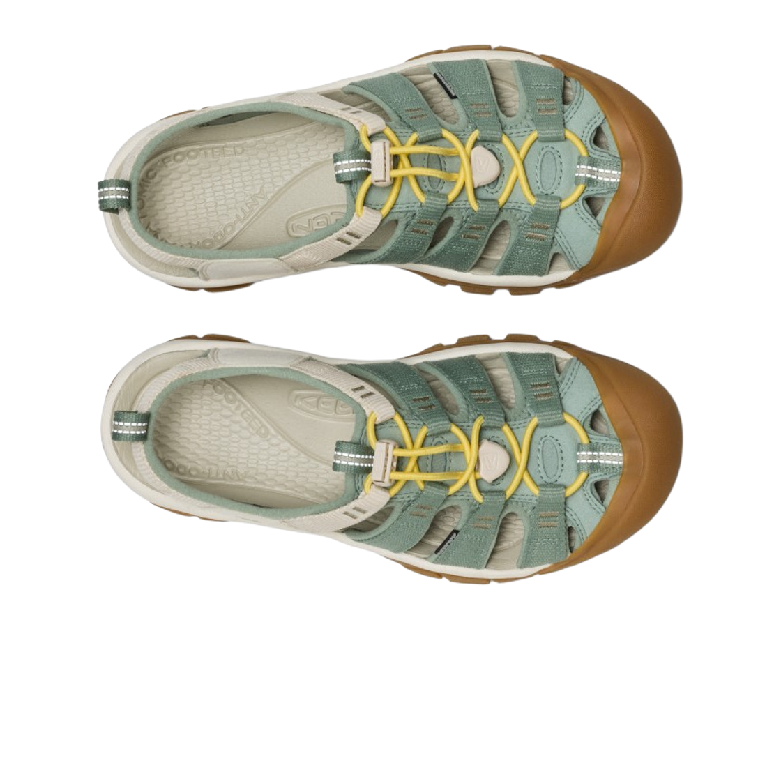 (W) 킨 뉴포트 H2 트라이 블록 릴리 패드((W) Keen Newport H2 Tri Block Lily Pad) - 2