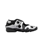 (W) Nike Air Rift Black Metallic Silver