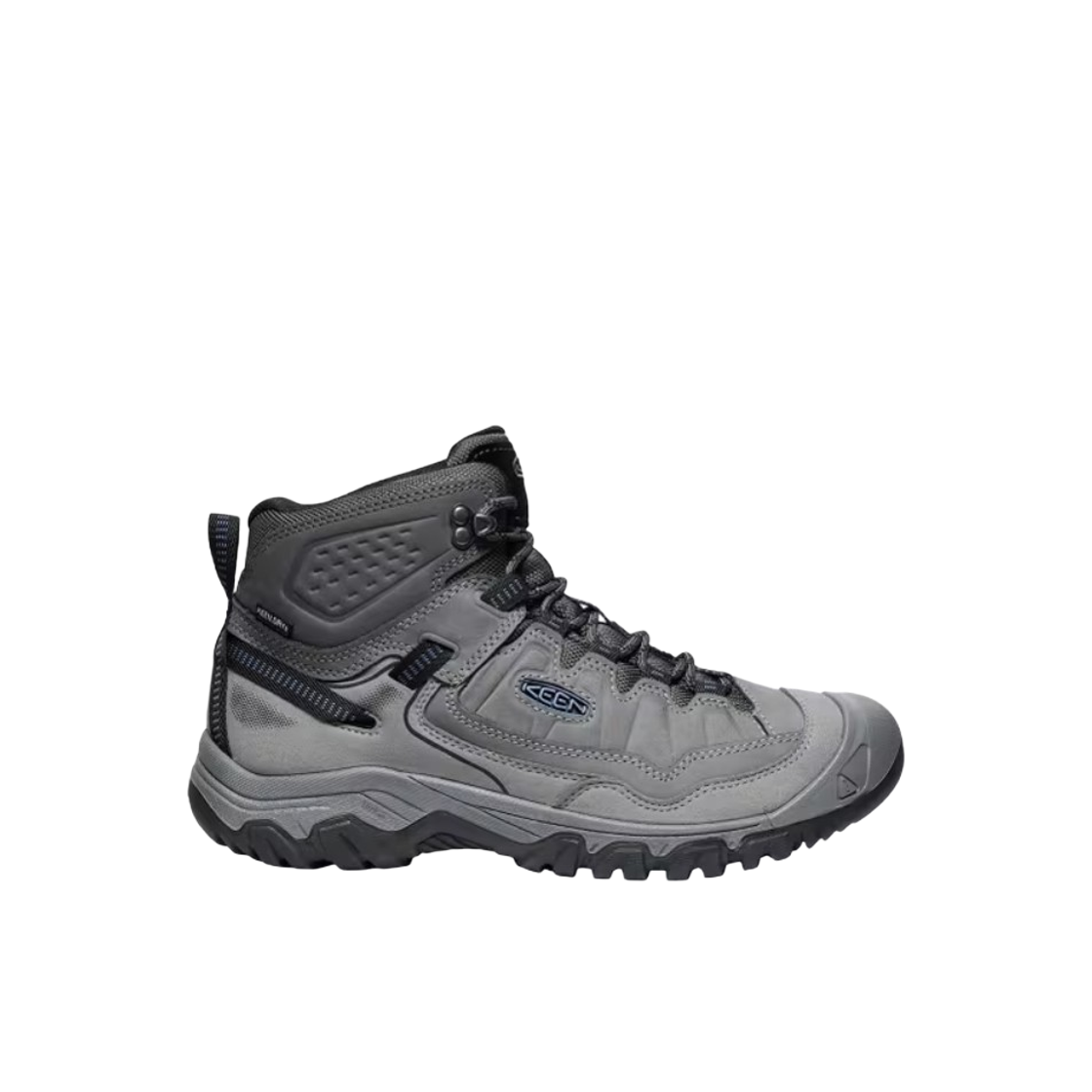 1029826 Keen Targhee IV Waterproof Hiking Boots Steel Grey Coronet Blue