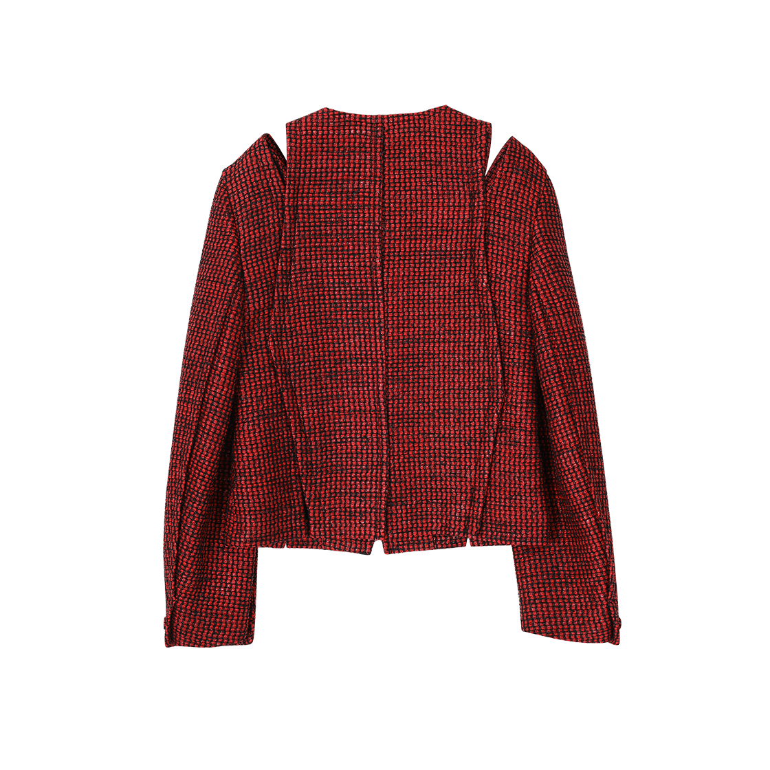 (W) 송지오 컬렉션 폴립틱 자켓 레드((W) SONGZIO COLLECTION Polyptych Jacket Red) - 2