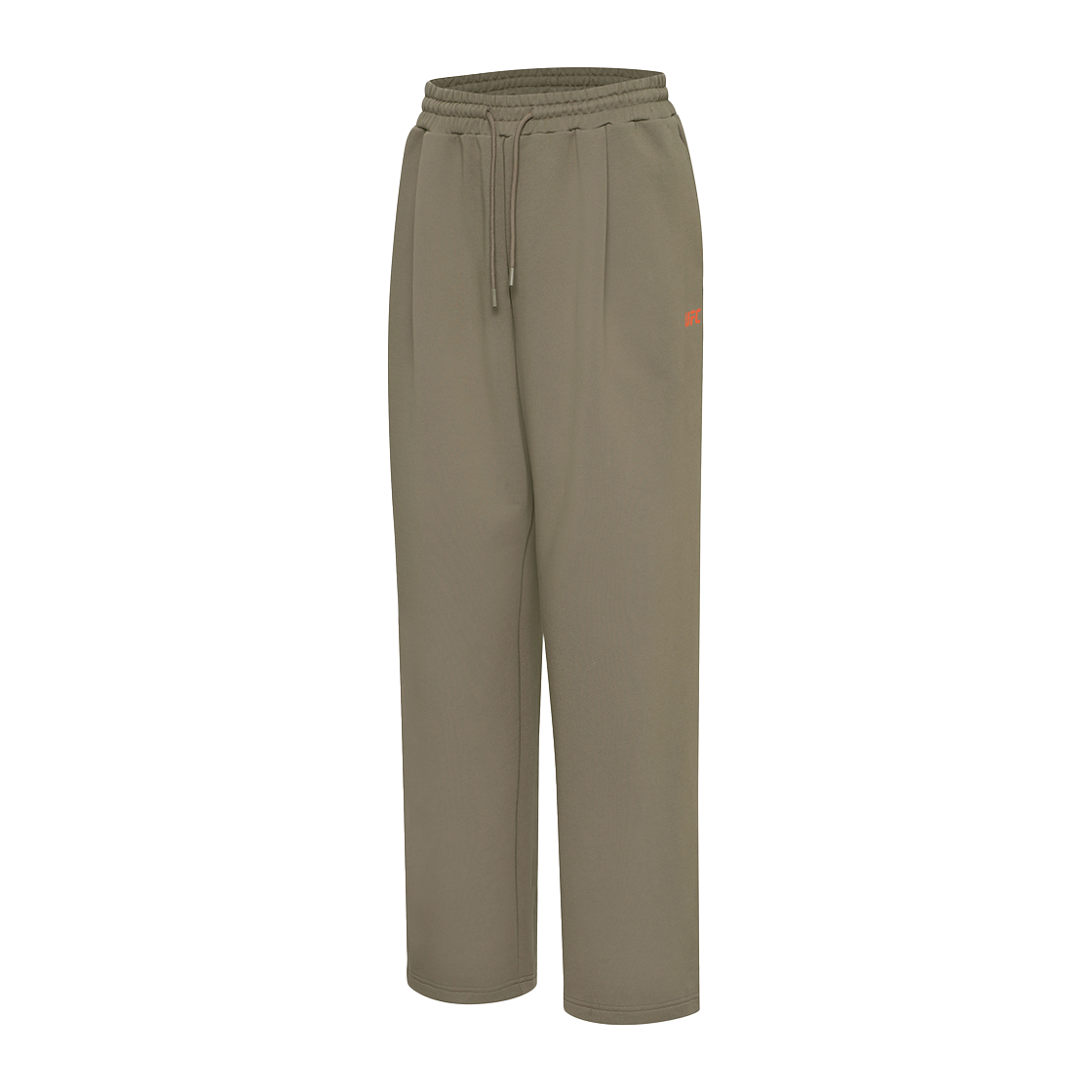 U2LPX1102KH UFC SPORT One-Tuck Mega Oversized Fit Sweat Pants Khaki