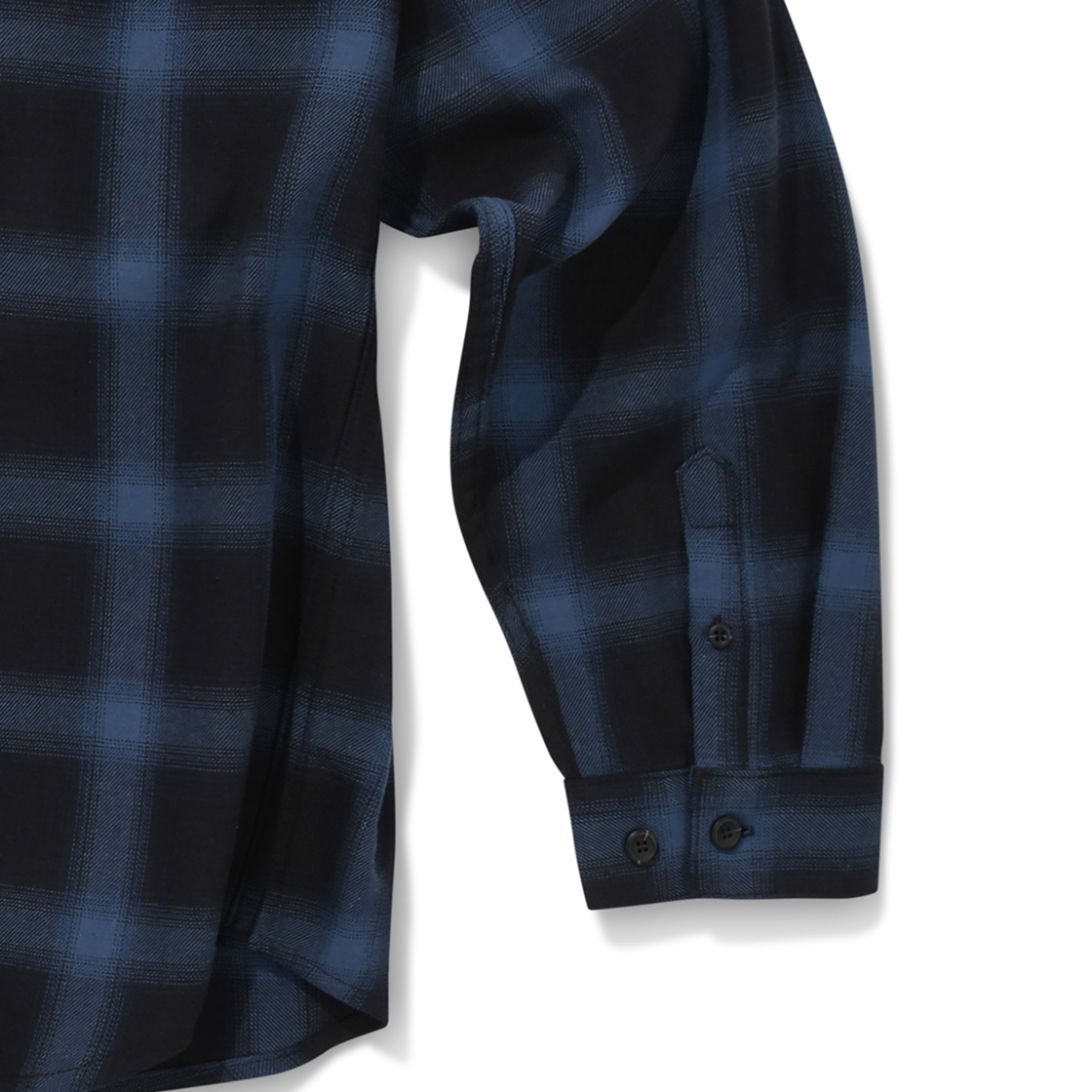 록히드마틴 체크 패턴 셔츠 블루(LOCKHEED MARTIN Check Pattern Shirts Blue) - 5