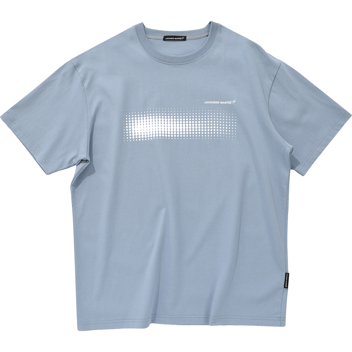 록히드마틴 닷츠 그래픽 프린티드 TS 블루
