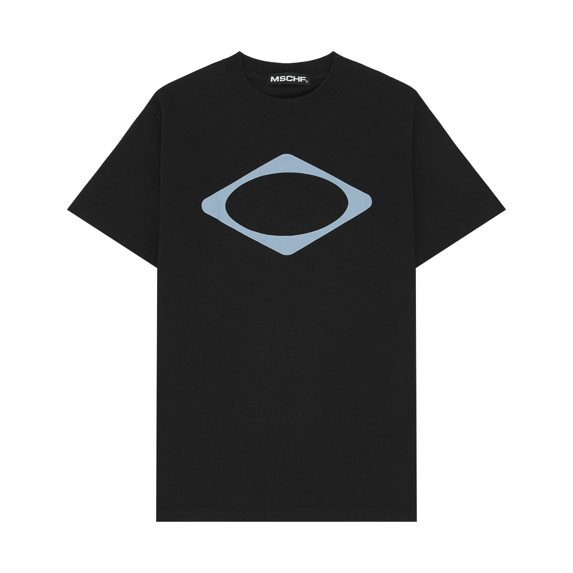 미스치프 롬버스 베이직 티셔츠 블랙(Mischief Rhombus Basic T-Shirt Black)