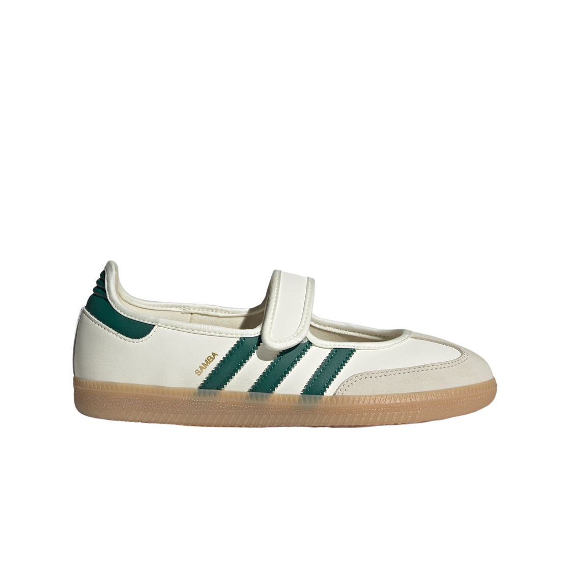 IH6485 (W) Adidas Samba Jane Off White Collegiate Green