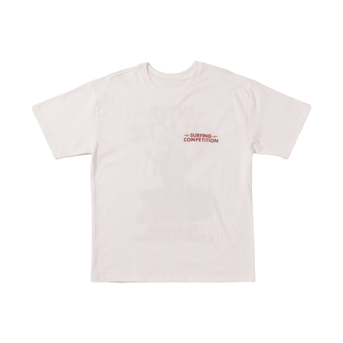 빅웨이브 컬렉티브 인터갤럭틱 반팔 티셔츠 오프 화이트(BIGWAVE COLLECTIVE Intergalactic Tee Off White) - 2