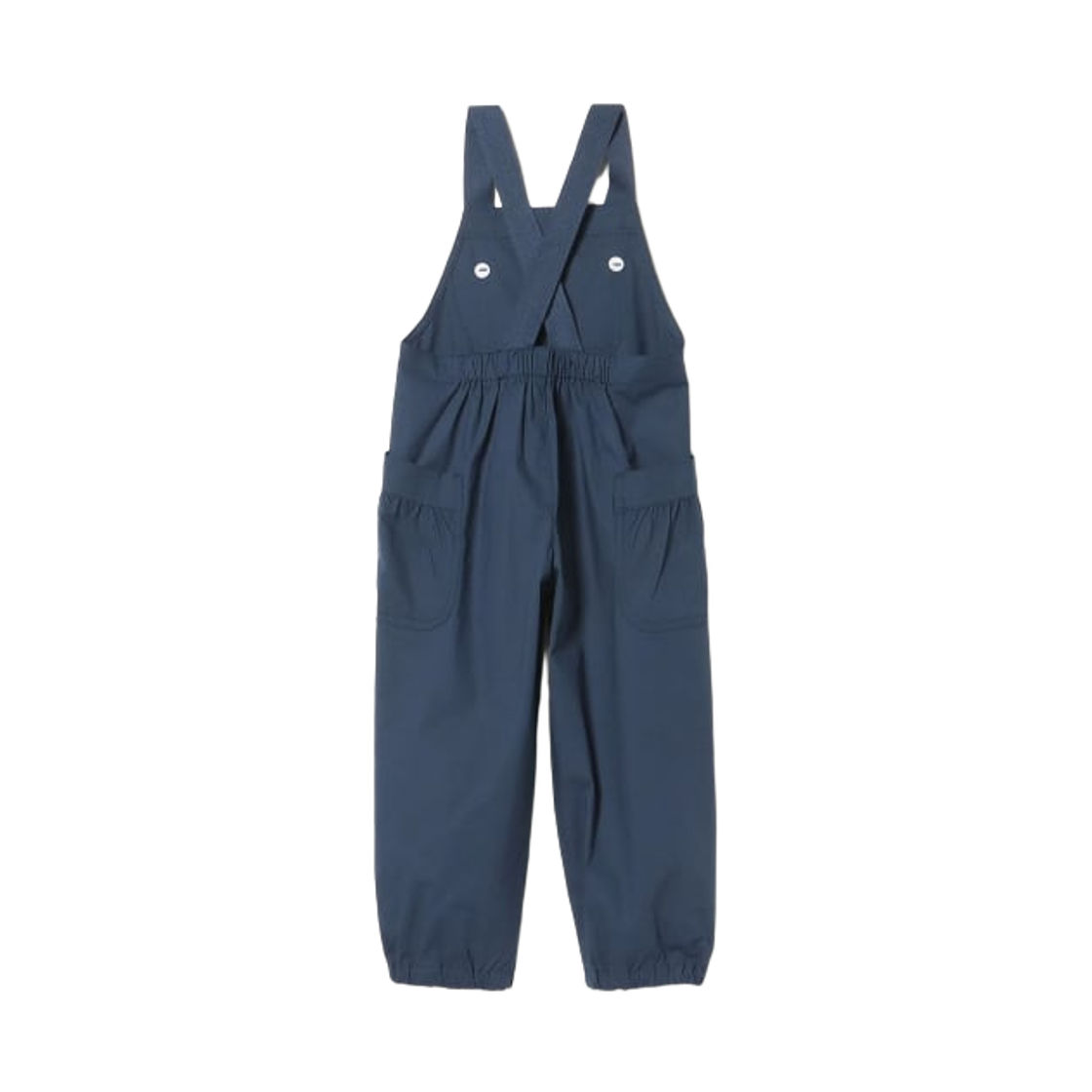(키즈) 빔즈 미니 테이프 숄더 오버롤 네이비((Kids) Beams Mini Tape Shoulder Overalls Navy) - 2