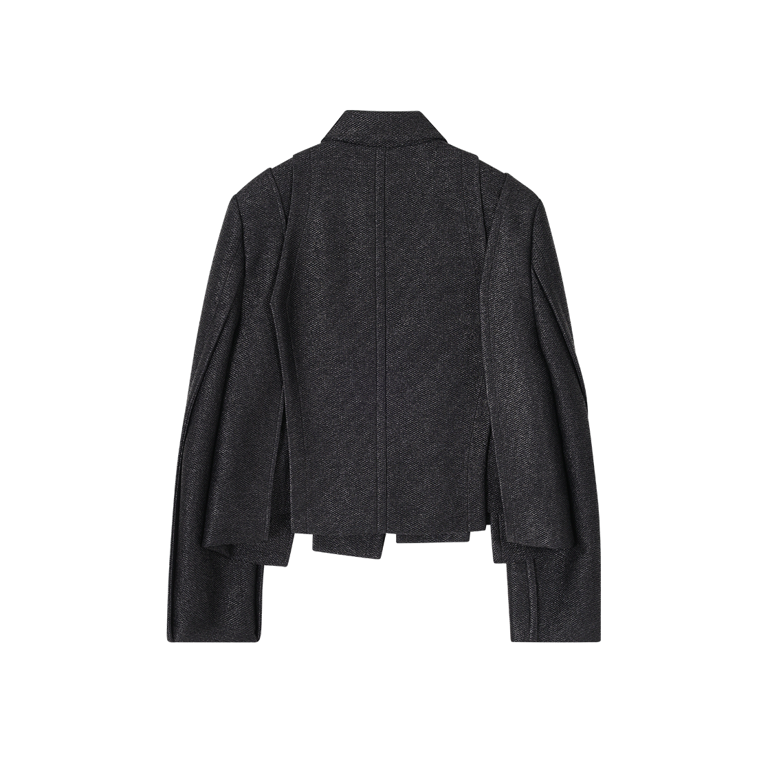 (W) 송지오 컬렉션 폴립틱 트위드 자켓 블랙((W) SONGZIO COLLECTION Polyptych Tweed Jacket Black) - 2