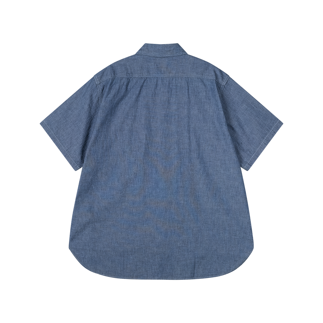 오어슬로우 쇼트 슬리브 샴브레이 워크 셔츠 샴브레이 - 26SS(Orslow Short Sleeve Chambray Work Shirt Chambray - 26SS) - 2