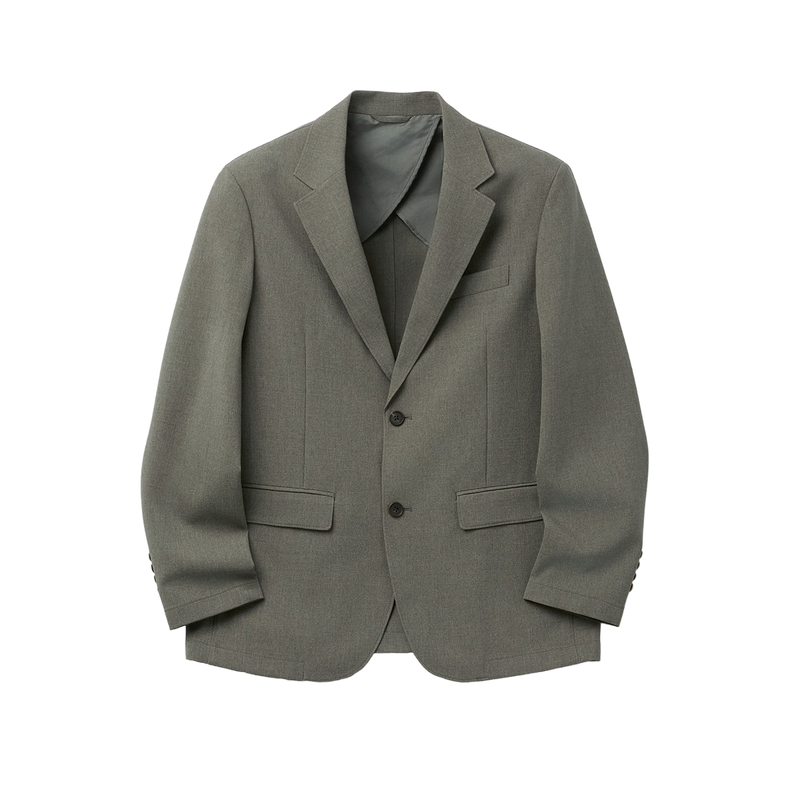 시리즈 셋업 여름 에센셜 레귤러핏 자켓 그레이(SERIES Set Up Summer Essential Regular Fit Jacket Gray)