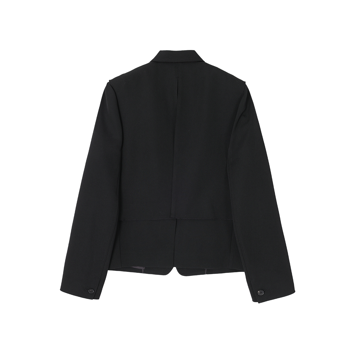 (W) 송지오 컬렉션 고스트폴드 블레이저 블랙((W) SONGZIO COLLECTION Ghostfold Blazer Black) - 2