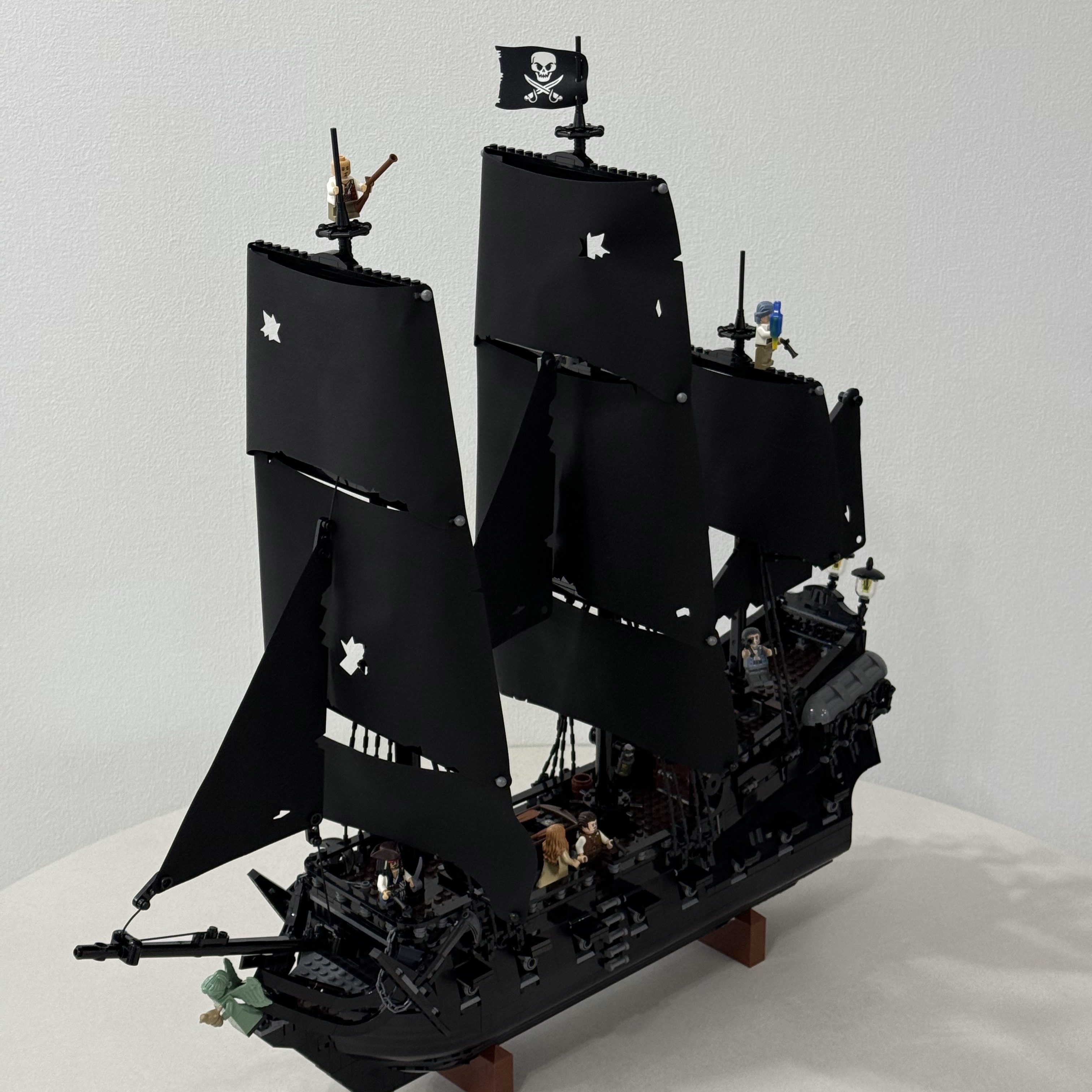 Lego Icons Captain Jack Sparrow's Pirate Ship 착용 스타일 - 4
