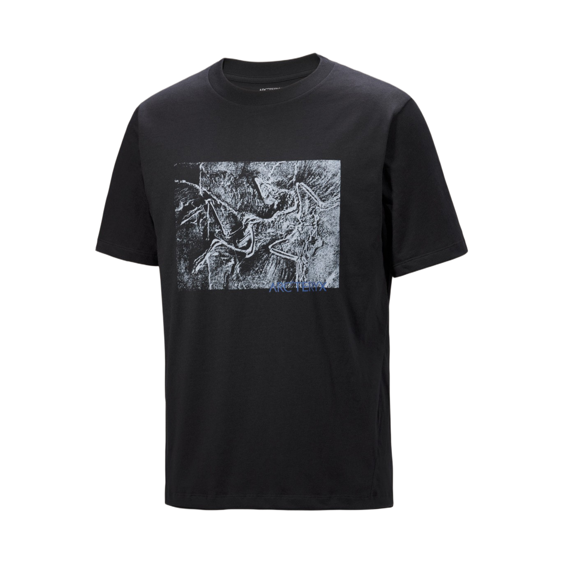 9926 Arc'teryx Kragg Cotton Lithographica SS T-Shirt Black