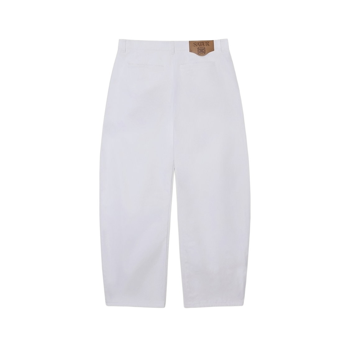 세터 코튼 커브드 팬츠 화이트(SATUR Cotton Curved Pants White) - 2