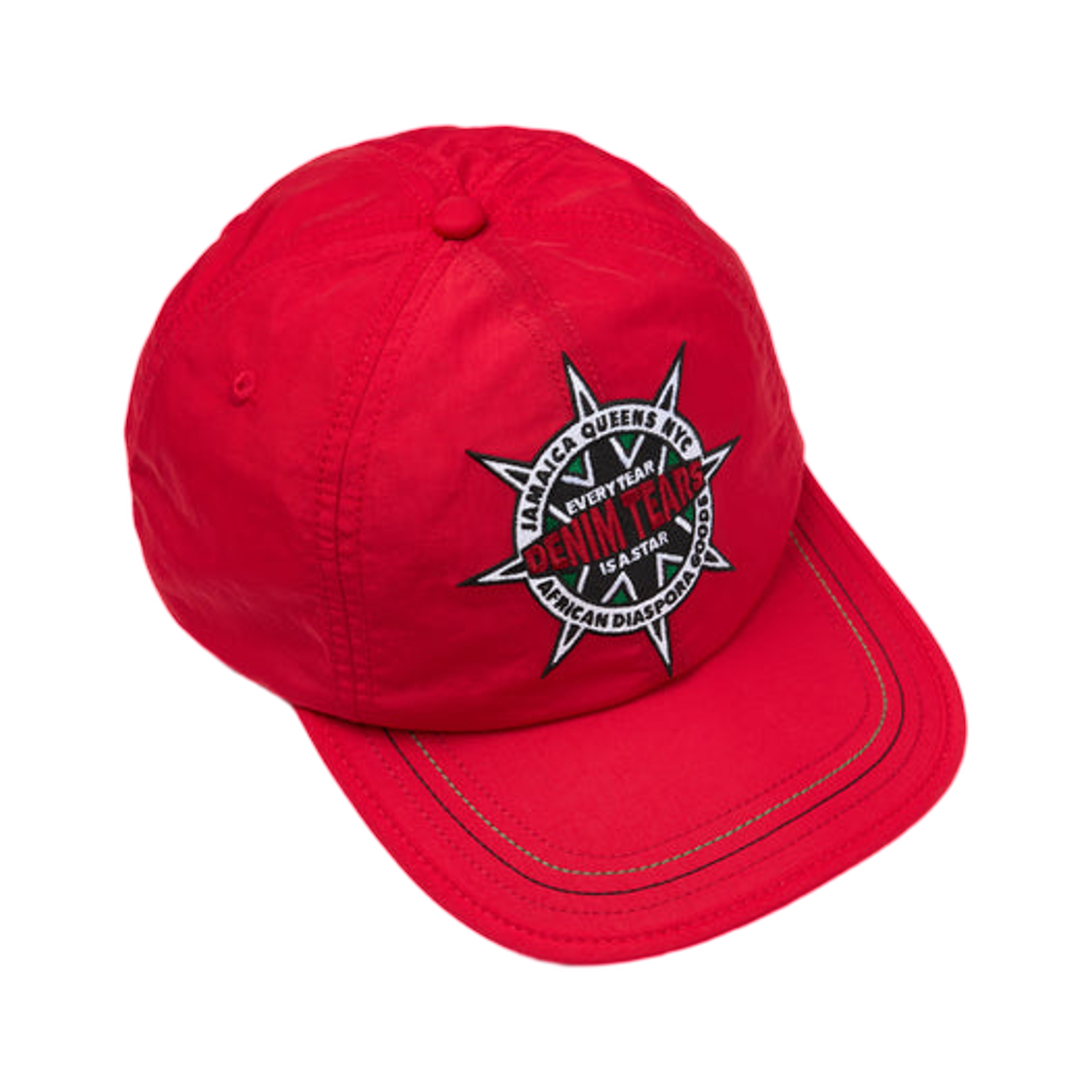 데님 티어스 DT 스타 캡 레드(Denim Tears DT Star Cap Red)