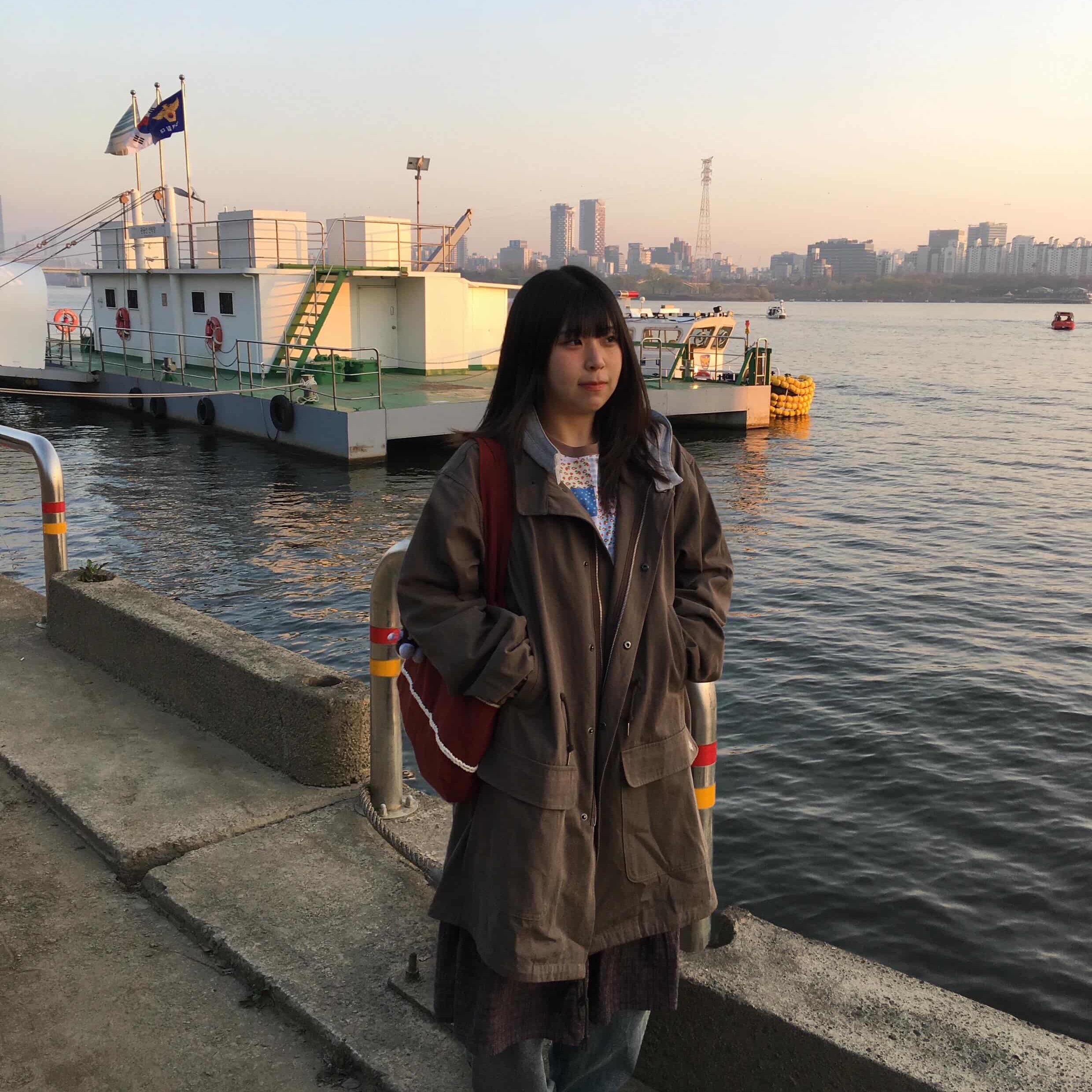 SLOW RECORD HOUSE Vintage Washed Military Jacket Khaki 착용 스타일 - 3