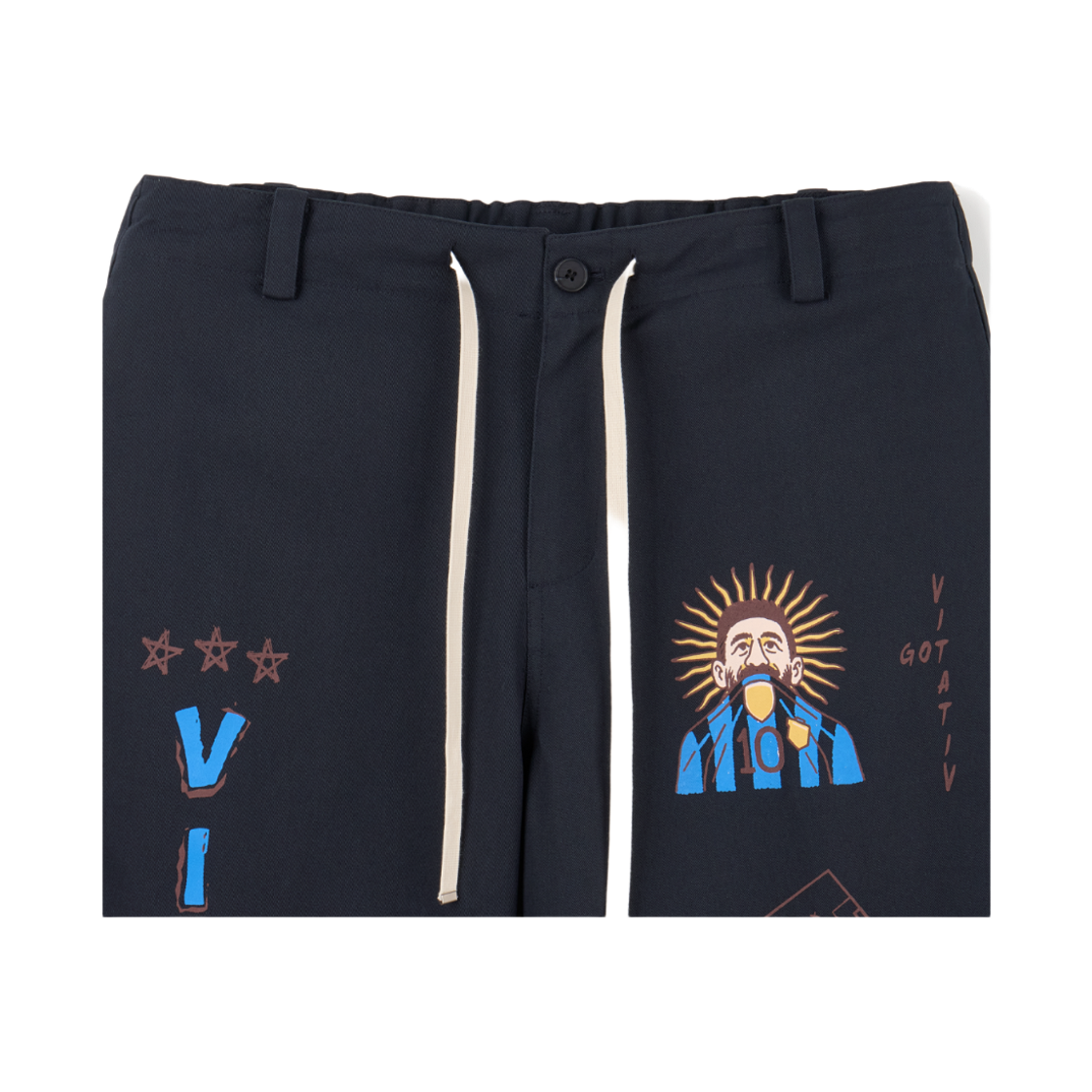 비타티브 올드스쿨 페이팅팬츠 네이비(VITATIV Oldschool Painting Pants Navy) - 6