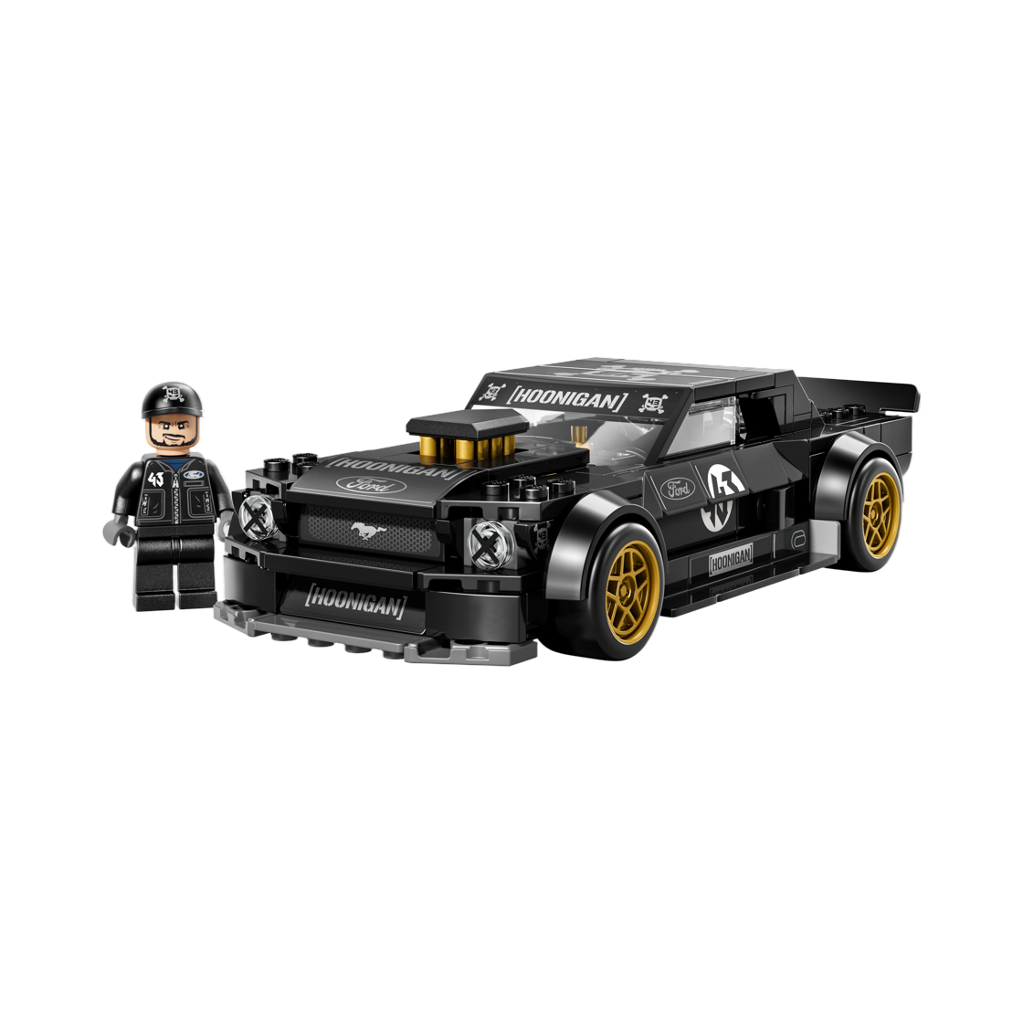 레고 스피드 챔피언 켄 블록의 65 포드 머스탱 후니콘 V1(Lego Speed Champions Ken Block's 65 Ford Mustang Hoonicorn V1)
