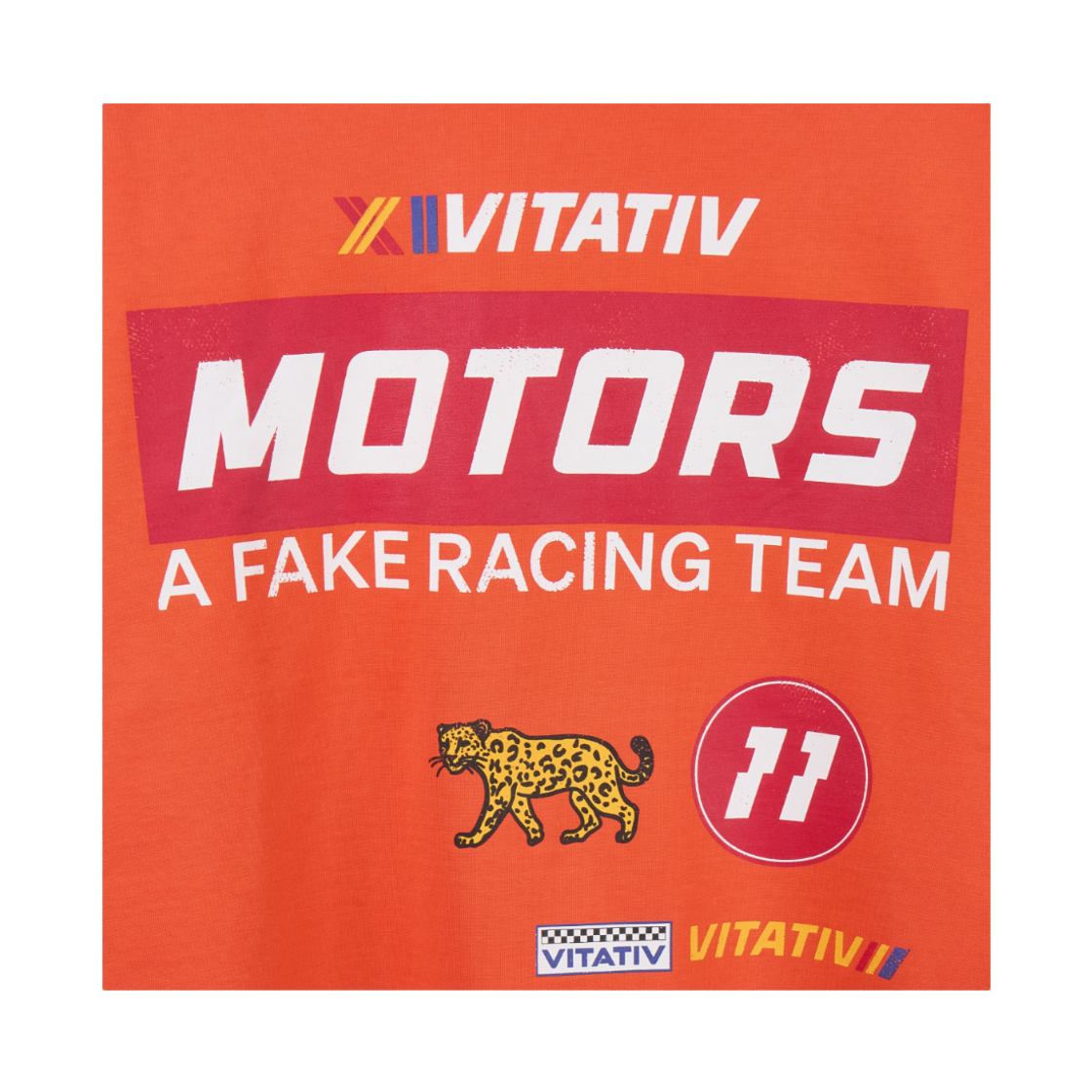 비타티브 레이싱티셔츠 오렌지(VITATIV Racing T-Shirt Orange) - 2