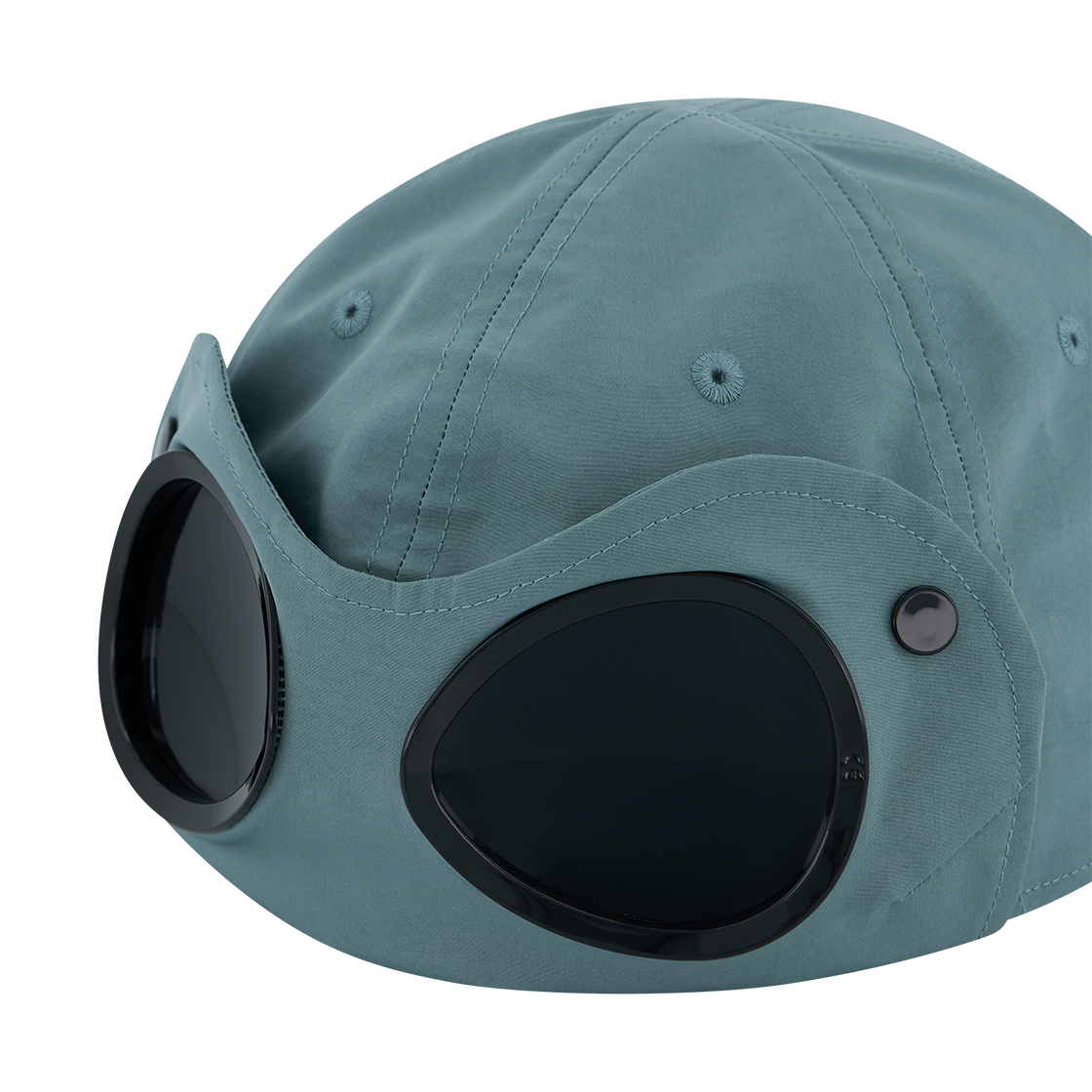 C.P. 컴퍼니 크롬 R 고글 캡 실버 블루 - 26SS(C.P. Company Chrome R Goggle Cap Silver Blue - 26SS) - 6