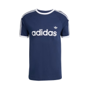 Adidas 3-Stripes Slim Ringer T-Shirt Night Indigo - KR Sizing