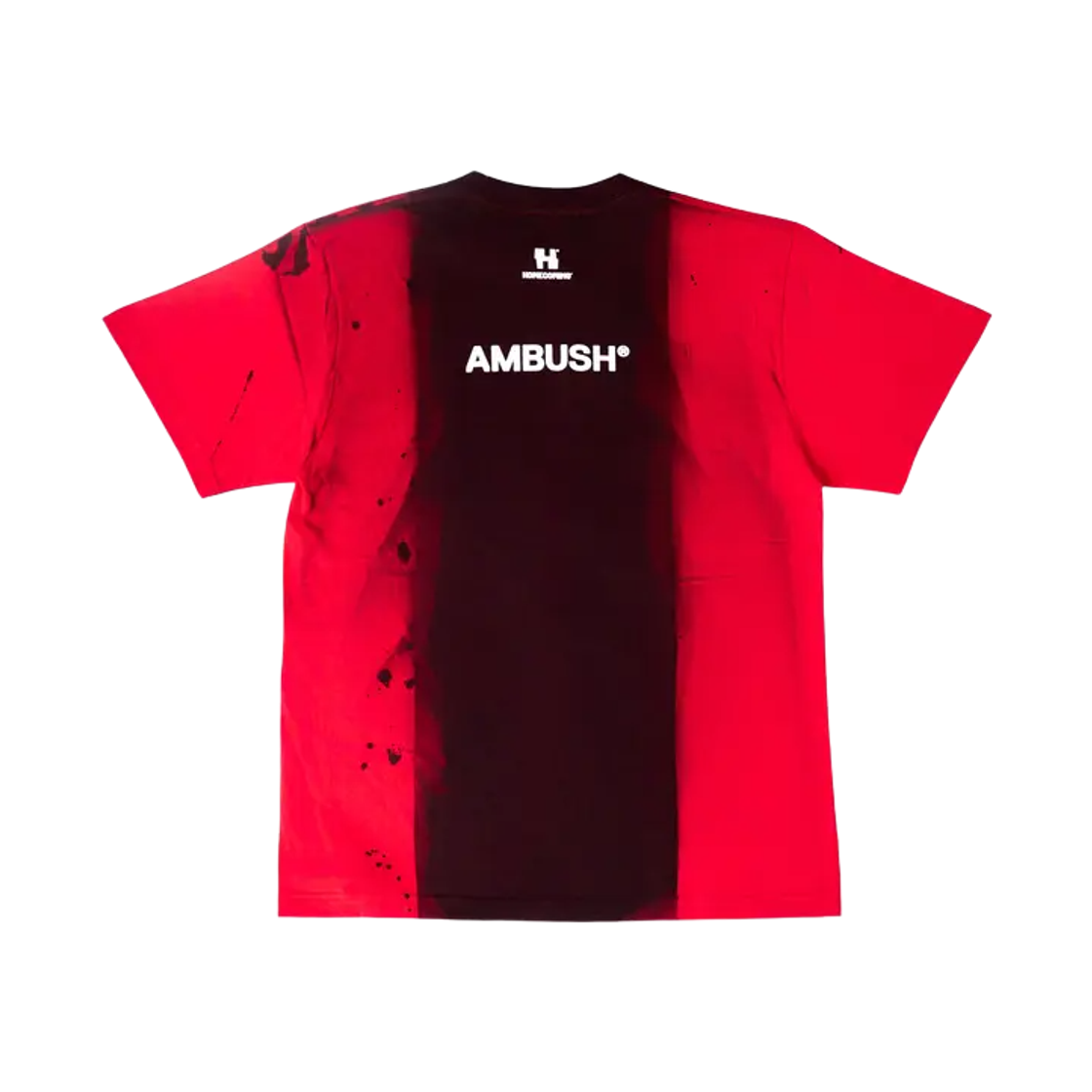 앰부쉬 x 2026 홈커밍 유니티 티셔츠 블랙 레드(Ambush x 2026 Homecoming Unity T-Shirt Black Red)