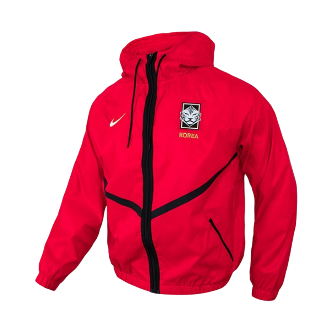나이키 대한민국 드라이핏 사커 앤섬 자켓 글로벌 레드 블랙 (IH1620-679) (논 마킹 버전)(Nike Korea Dri-Fit Soccer Anthem Jacket Global Red Black (IH1620-679) (Non Marking Ver.)) - 1